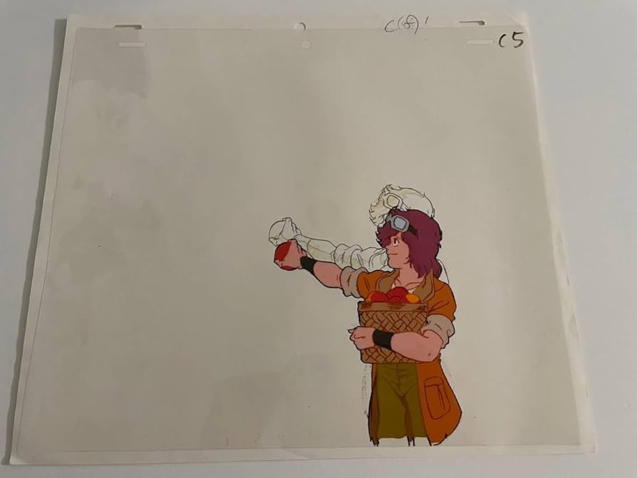 北斗の拳 リン(幼女・喜) セル画&動画 北斗の拳 リン(幼女・喜) セル画&動画